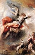 GUARDI, Gianantonio The Angel Appears to Tobias df oil on canvas